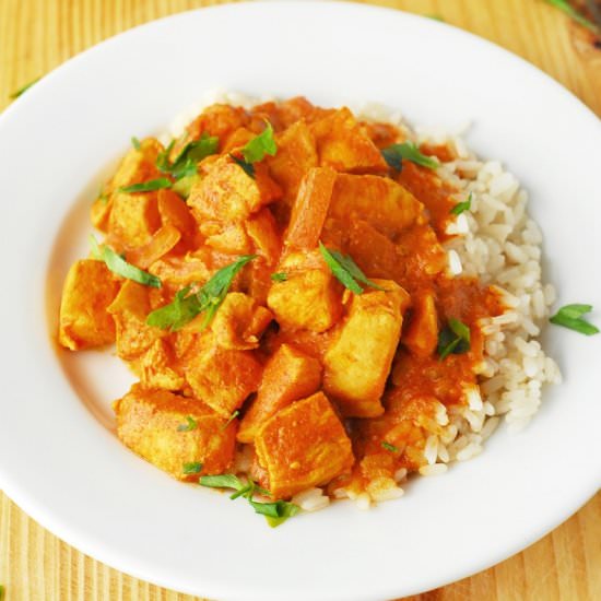 CHICKEN TIKKA MASALA - Recipe photo by aducksoven