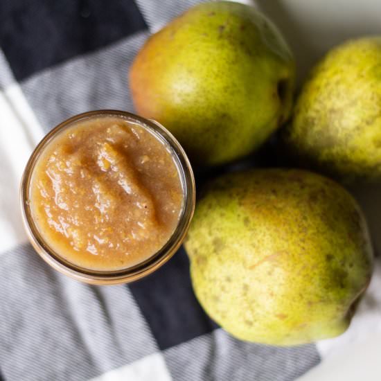 Instant Pot Pear Sauce - Recipe photo by KitchenGarten