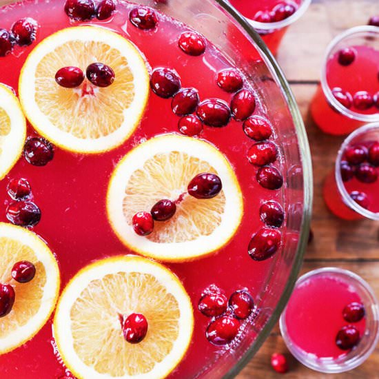 Easy and Beautiful Holiday Punch - Recipe photo by pipandebby