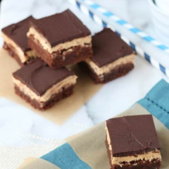 Chocolate Peanut Butter Brownies - Recipe photo by sweetbasil