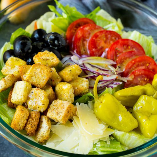 Olive Garden Salad - Recipe photo by dinneratthezoo