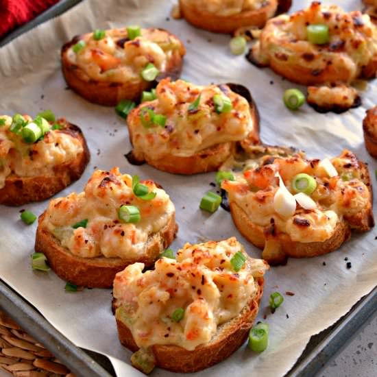 Baked Shrimp Toast - Recipe photo by Small Town Woman