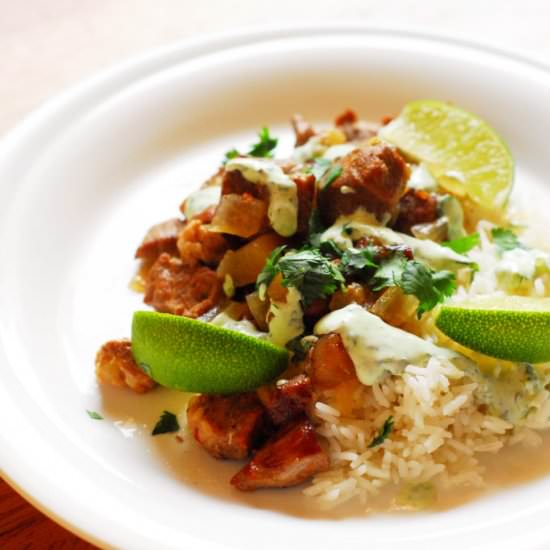 SLOW COOKER PORK STEW - Recipe photo by aducksoven