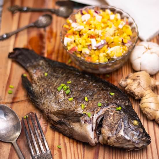 Oven Grilled Tilapia - Recipe photo by kusinaniteds
