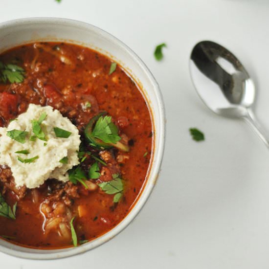 Instant Pot Lasagna Soup - Recipe photo by sweetrusticbakes