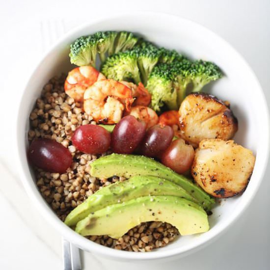 Delicious Buckwheat Grain Bowl - Recipe photo by FoodFlavorz