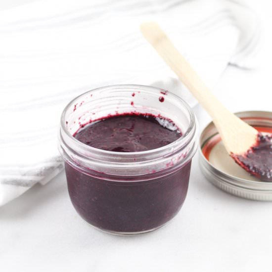 Blueberry Chia Jam - Recipe photo by ChefJulie_RD