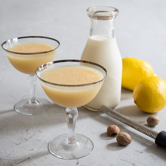 Benjamin Franklin's Milk Punch - Recipe photo by Beyond Reproach