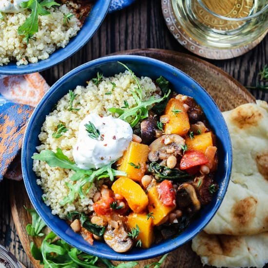 moroccan butternut squash stew - Recipe photo by Give it Some Thyme
