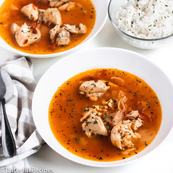 Quick Tomato Fish Stew - Recipe photo by Tasteefulrecipes