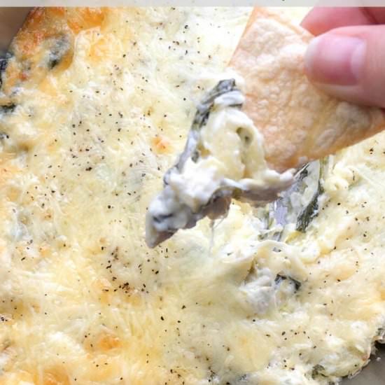 Baked Spinach and Artichoke Dip - Recipe photo by thisfarmgirlcooks