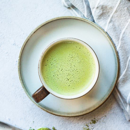 Bulletproof Matcha Latté - Recipe photo by StemandSpoon