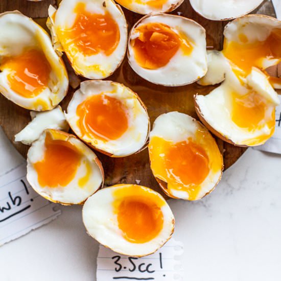 How to cook the PERFECT soft eggs - Recipe photo by WholesomeCook
