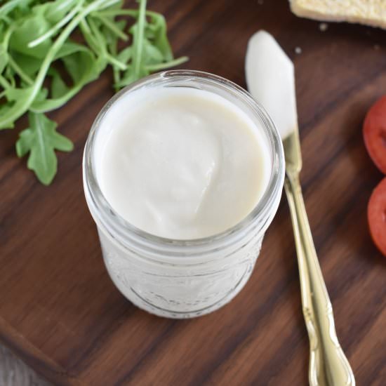Oil-Free Vegan Mayo - Recipe photo by Watch Learn Eat