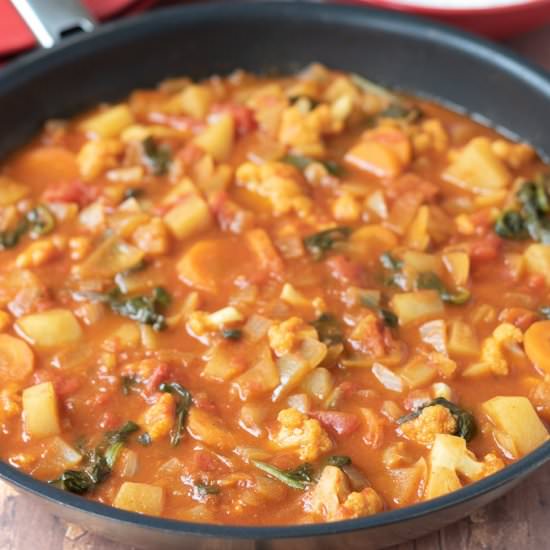 Easy Mixed Vegetable Curry - Recipe photo by neilshealthymeals