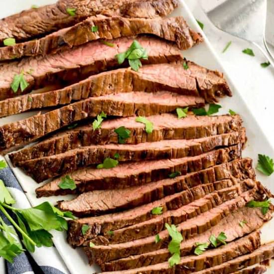 London Broil - Recipe photo by TheSaltyMarshmallow
