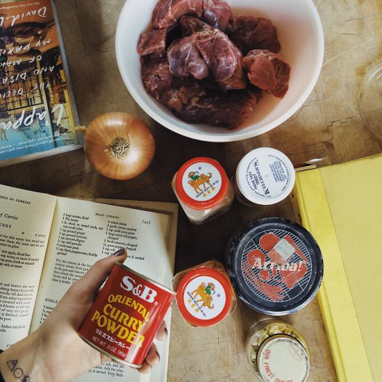 French Beef Curry - Recipe photo by castlesandlattes