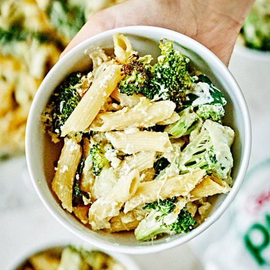 Spicy Tahini Baked Penne - Recipe photo by proportionalplate