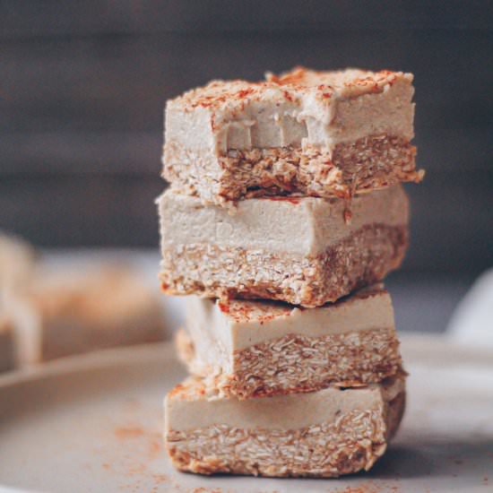 No-Bake Snickerdoodle Bars - Recipe photo by healthienut