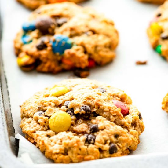 Monster Cookies - Recipe photo by julieseatsandtreats