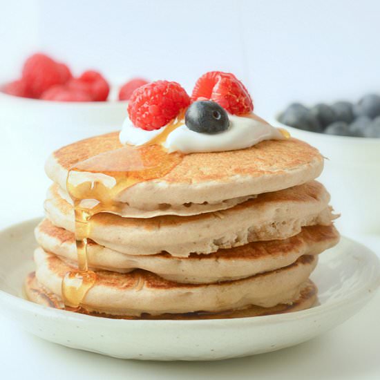 Vegan Buckwheat Pancakes - Recipe photo by sweetashoneynz