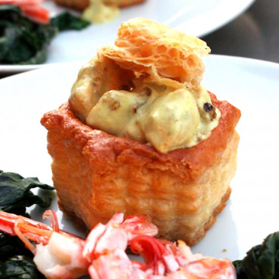 Vol au vent with Salmon - Recipe photo by Pane-Bistecca