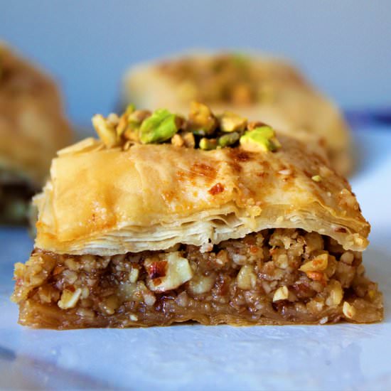 Egyptian Baklava - Recipe photo by eyesclosedcooking