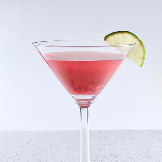 Jasmine Pomegranate Cocktail - Recipe photo by the good eats co