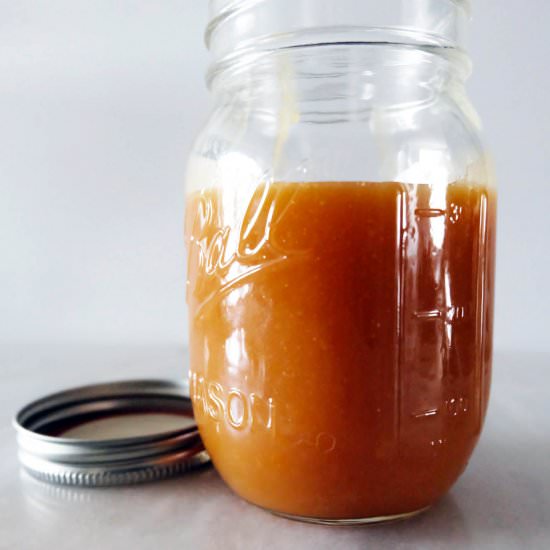 Microwave Caramel Sauce - Recipe photo by flakybakers