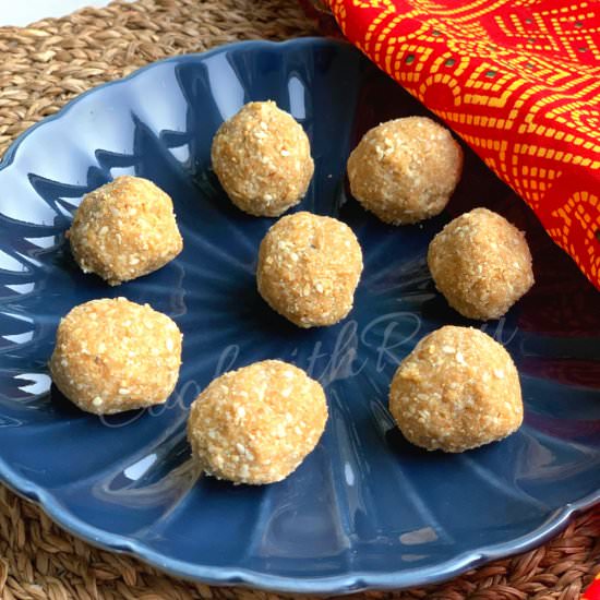 Til Gul Ladoo without Jaggery Syrup - Recipe photo by cookwithrenu