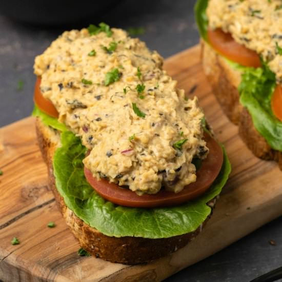 Vegan Tuna - Recipe photo by lovingitvegan