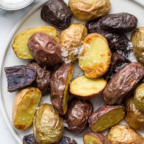 Air Fryer Roasted Potatoes - Recipe photo by foodfaithfitness