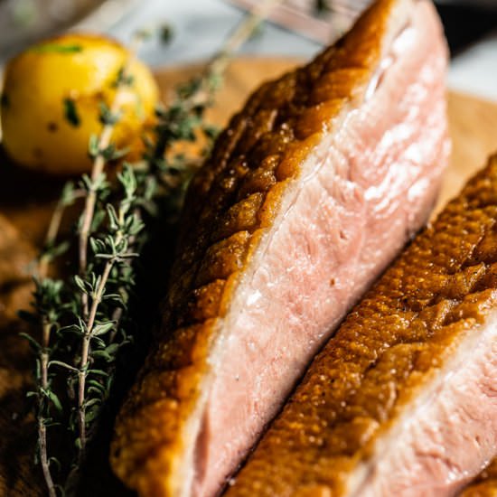 Duck Breasts - Recipe photo by saltpepperskillet