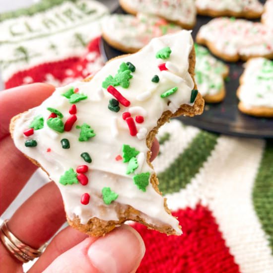 Vegan Sugar Cookies (Healthy) - Recipe photo by Secretly Healthy Home