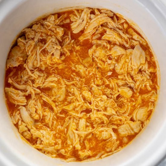 Slow Cooker Buffalo Chicken - Recipe photo by slowcookergourmet