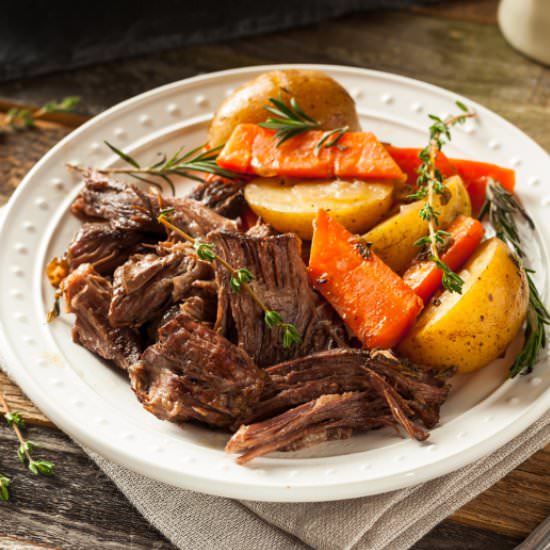 Instant Pot Pot Roast - Recipe photo by Maven Cookery