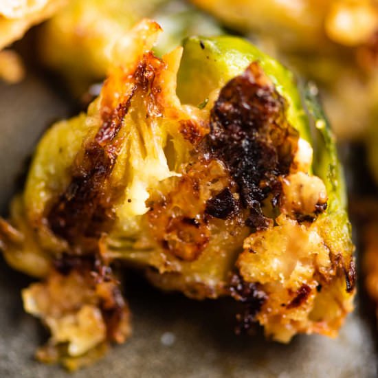 Roasted Frozen Brussel Sprouts - Recipe photo by buildyourbite