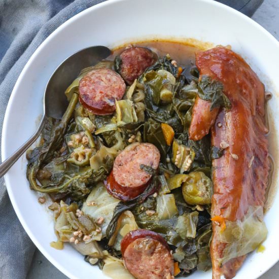 Gumbo Z'herbes - Recipe photo by foodfidelity