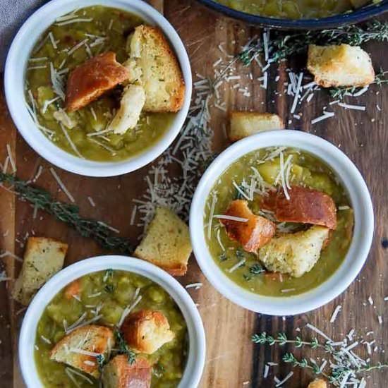 Easy Split Pea Soup Recipe - Recipe photo by Front Range Fed
