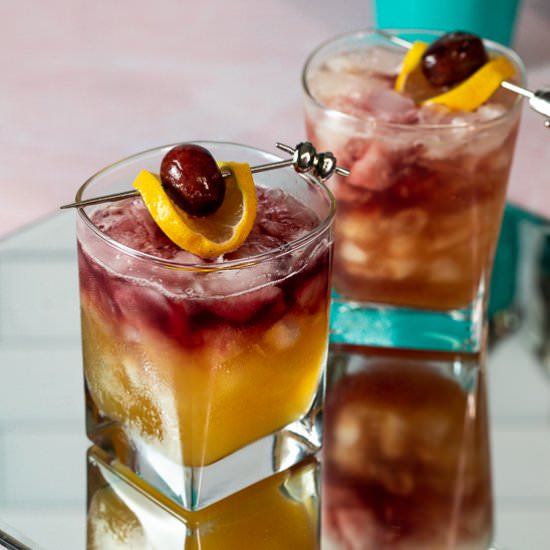 New York Whiskey Sour - Recipe photo by sidewalkshoes