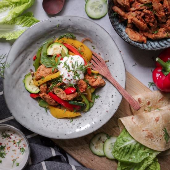 Fried Veggies with Soy Stripes - Recipe photo by veggi.es