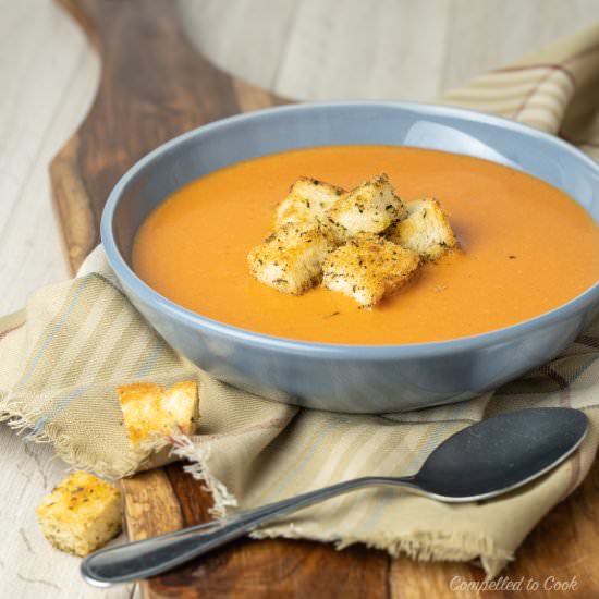 Tomato Bisque - Recipe photo by Compelled To Cook