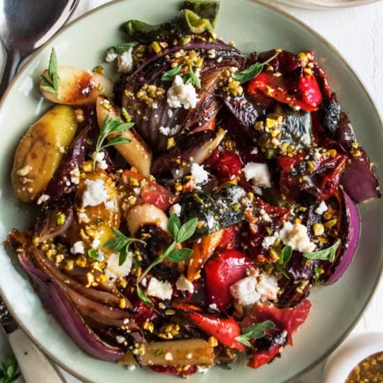 Charred Mexican Vegetable Salad - Recipe photo by The Original Dish