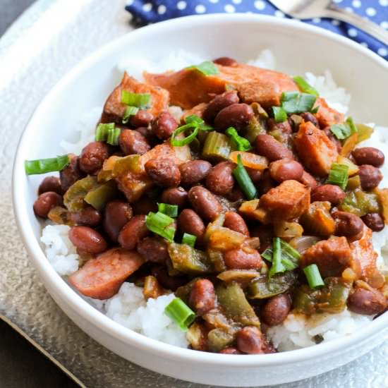 Crockpot Red Beans and Rice - Recipe photo by familyfreshmeals