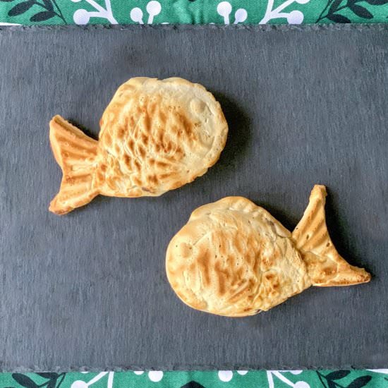 Vegan Taiyaki: Japanese Fish Waffle - Recipe photo by Foodbyayaka