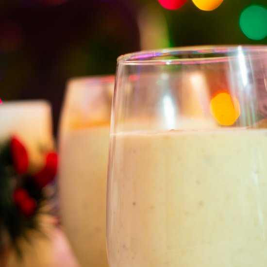 Homemade Spiced Eggnog - Recipe photo by GradFood
