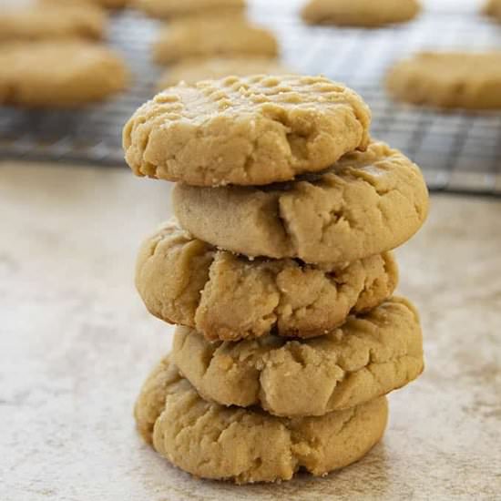 Peanut Butter Cookies - Recipe photo by TheSaltyMarshmallow