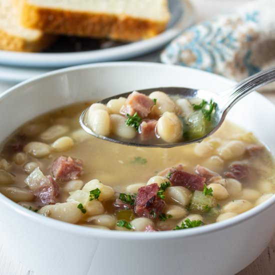 Ham and Bean Soup - Recipe photo by BeyondtheCoop
