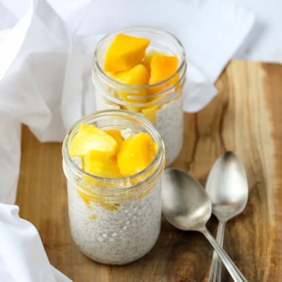 Tropical Chia Pudding - Recipe photo by the food blog
