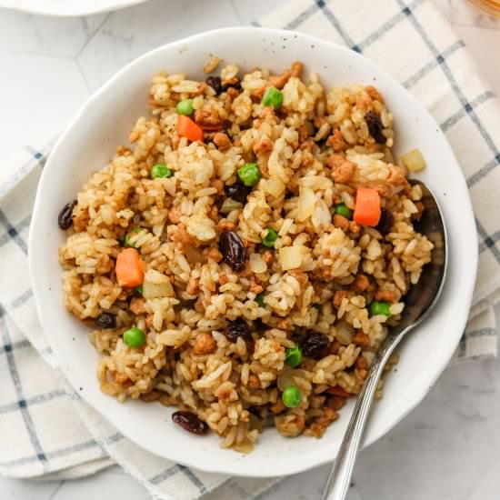 japanese curry fried rice - Recipe photo by okonomi kitchen